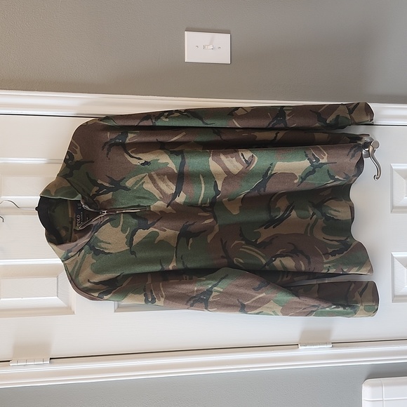 Polo Ralph Lauren Men Mockneck Quarter Zip Army Camo Sweater Pullover - Picture 1 of 4